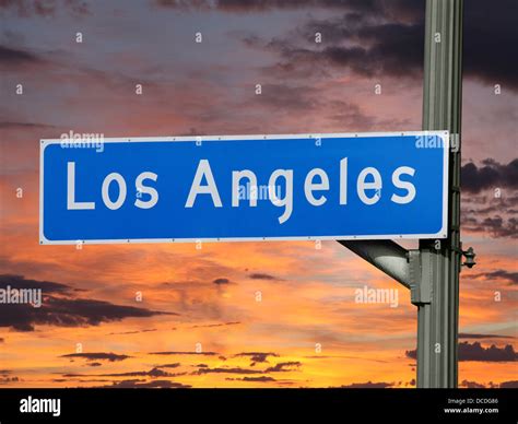 Los Angeles street signs